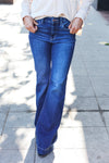 Judy Blue Medium Wash High Rise Flare Jeans