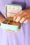 Turquoise Travel Jewelry Box