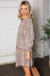 Sweet Tea on the Porch Plaid Tiered Dress