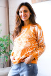 Spice at Sunrise Orange Cozy Knit Pullover