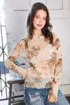 Whispering Wildflowers Semi Sheer Top