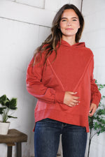 One Laid Back Mama Brick Hoodie